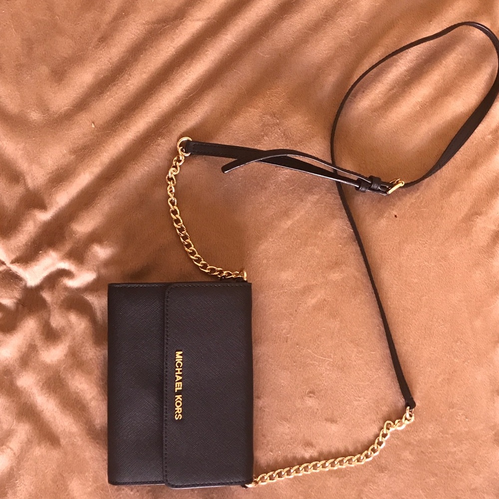 Black Michael Kors crossbody